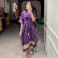 Bandhani Purple Print