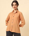 Amber Glow - Rayon Ladies Shirt