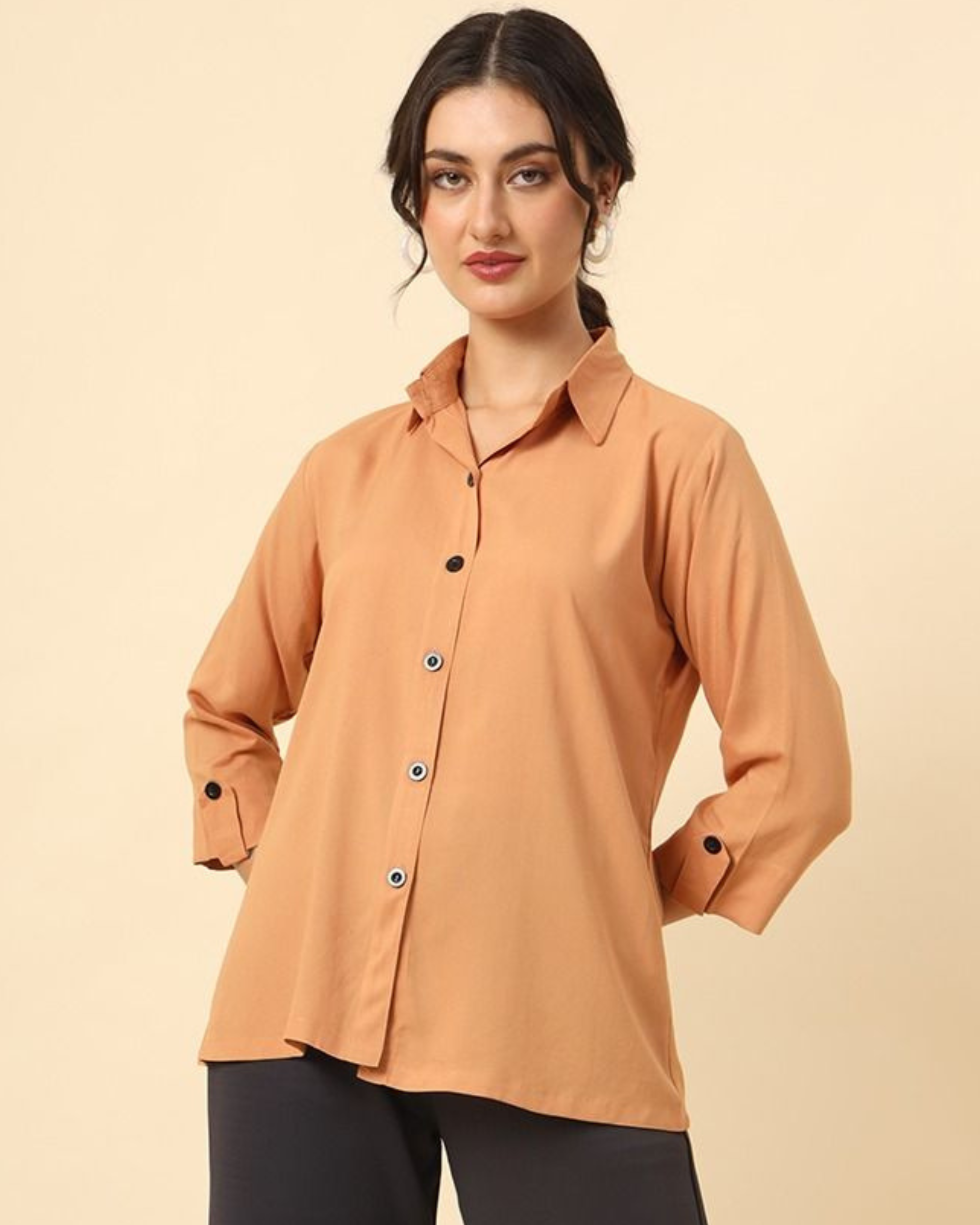 Amber Glow - Rayon Ladies Shirt