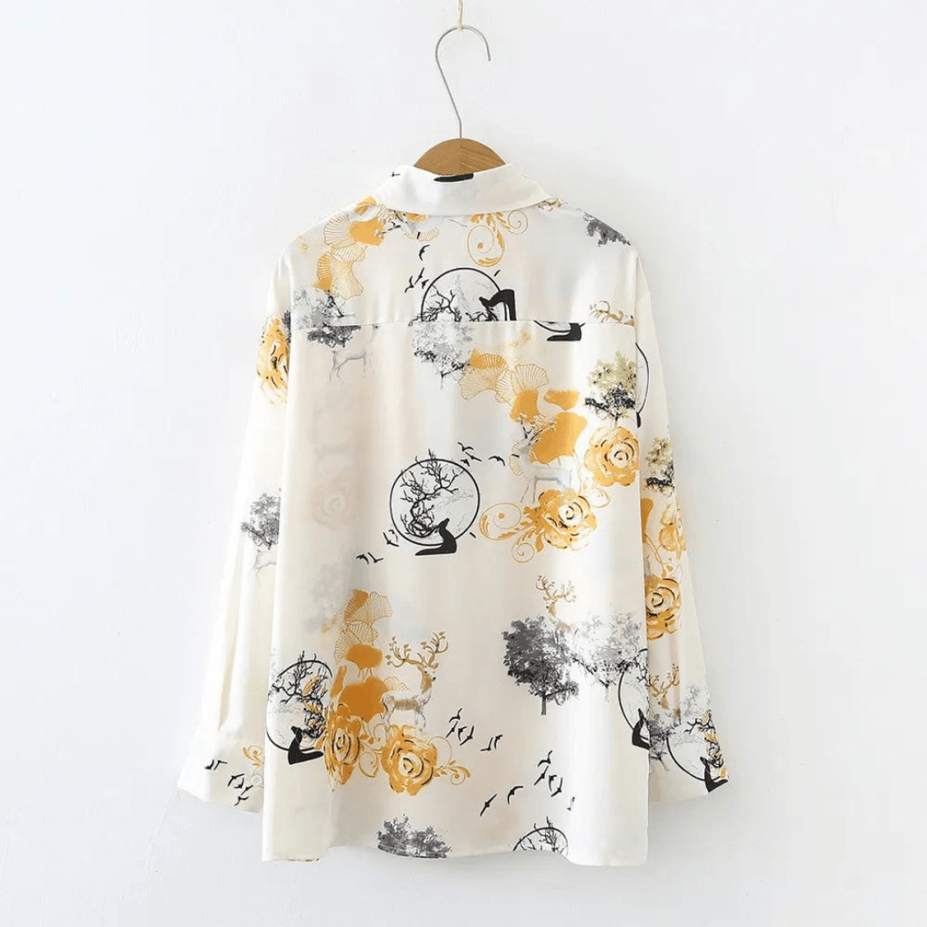 Elegant Yellow Botanical